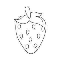 Delicious strawberry fruit