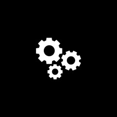 Vector flat icon gear