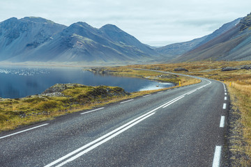 Road through Iceland