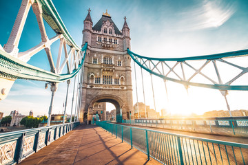 Naklejka premium Tower Bridge w Londynie