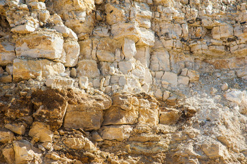 Production of stone at a forsaken quarry