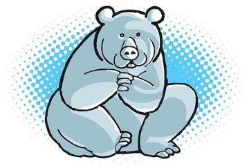 cute cartoon bear