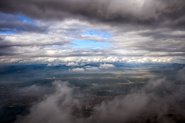 A Cloudy View From The Mountain