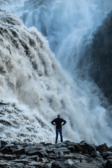 Dettifoss waterfall, North Iceland