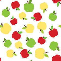 colorful apple pattern