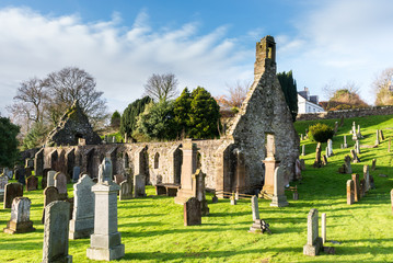 Kirkoswald Church & Graveyard Ayrshire made famous by Robert Burns.