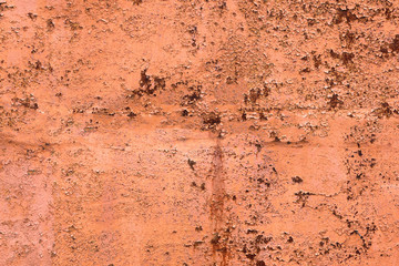 Background of rusty metal wall