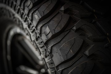 Off Road Tire Closeup