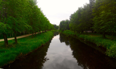 The City Of Ukhta. City Park