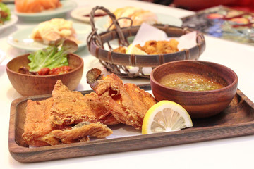 Japanese food - Happy and Joyful ,Varities buffet sushi