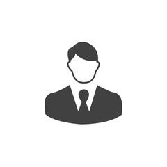 Businessman icon or symbol