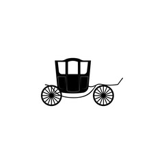silhouette Carriage icon