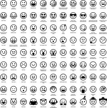 99 Smiley Face Emoji Icons
