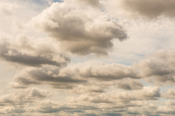 Obraz premium Blue sky with clouds