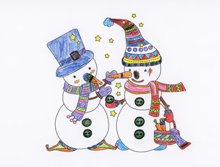 Christmas coloring book