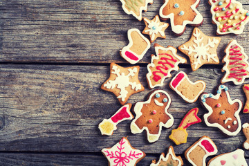 Christmas decoration with cookies