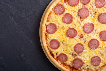 Italian pizza pepperoni