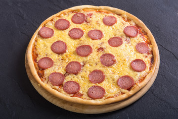 Italian pizza pepperoni