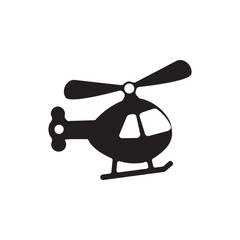 small helicopter toy icon. Toy element icon. Premium quality graphic design icon. Baby Signs, outline symbols collection icon for websites, web design, mobile app