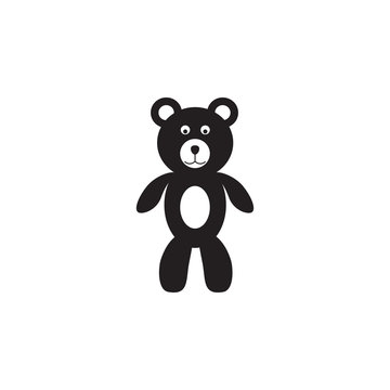 Teddy bear plush toy icon. Toy element icon. Premium quality graphic design icon. Baby Signs, outline symbols collection icon for websites, web design, mobile app