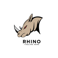 Head anger rhino