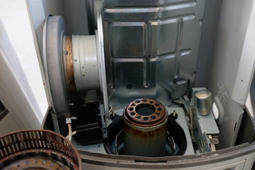 ストーブ分解修理