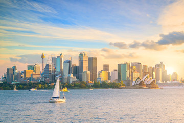 Fototapeta premium Panoramę centrum Sydney