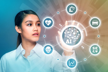 AI(Artificial Intelligence) concept.