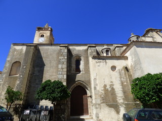 Fototapeta na wymiar Higuera la Real, pueblo español, perteneciente a la provincia de Badajoz ( Extremadura, España)