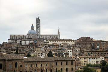 Fototapeta premium Marble Cathedral in the city of Siena 2