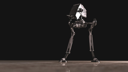 Two legged war robot