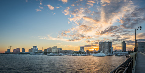 City of West Palm Beach skyline