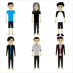 Vector Male Character Design 