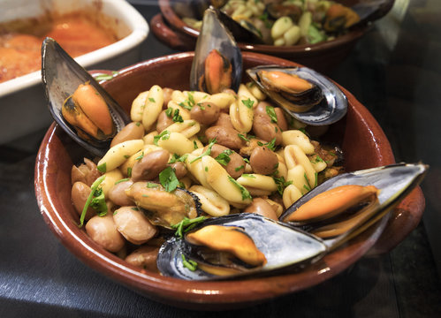 Pasta con le cozze