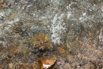 water in the river
