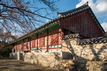 Yangyang, gangwon-do, South Korea - YangYang Hyanggyo (The Hyanggyo were government-run provincial schools established separately during the Goryeo Dynasty and Joseon Dynasty)