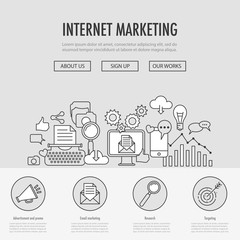 Internet Marketing landing