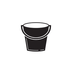 Bucket vector icon