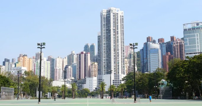 Victoria Park in Hong Kong
