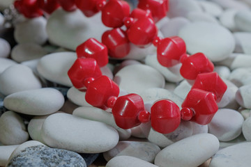 украшение на гальке