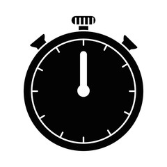 chronometer clock isolated icon vector illustration design