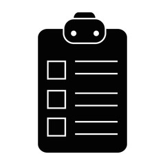 cheklist clipboard isolated icon vector illustration design