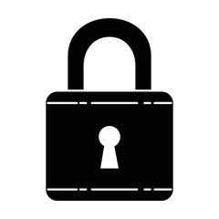 padlock security isolated icon vector illustration design