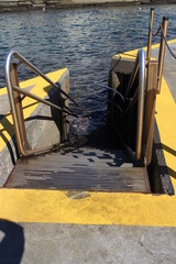Rock pool stairs Australia