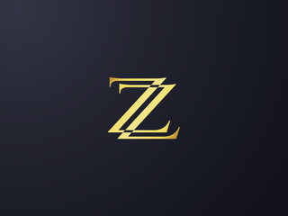 initial letter Z logo template. Alphabet Symbol for Corporate Business Identity vector illustration.