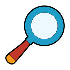 search magnifying glass icon vector illustration design