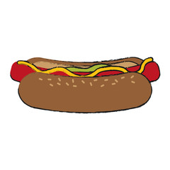 Hot dog fast food
