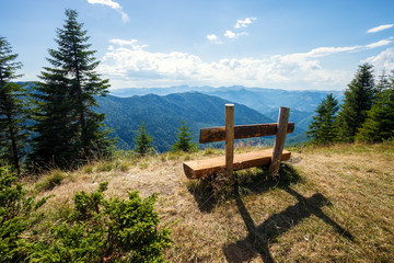 Bendovac viewpoint in Biogradska gora National park, Montenegro