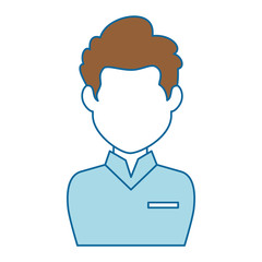 elegant businessman avatar character vector illustration design