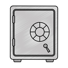 safe box isolated icon vector illustration design